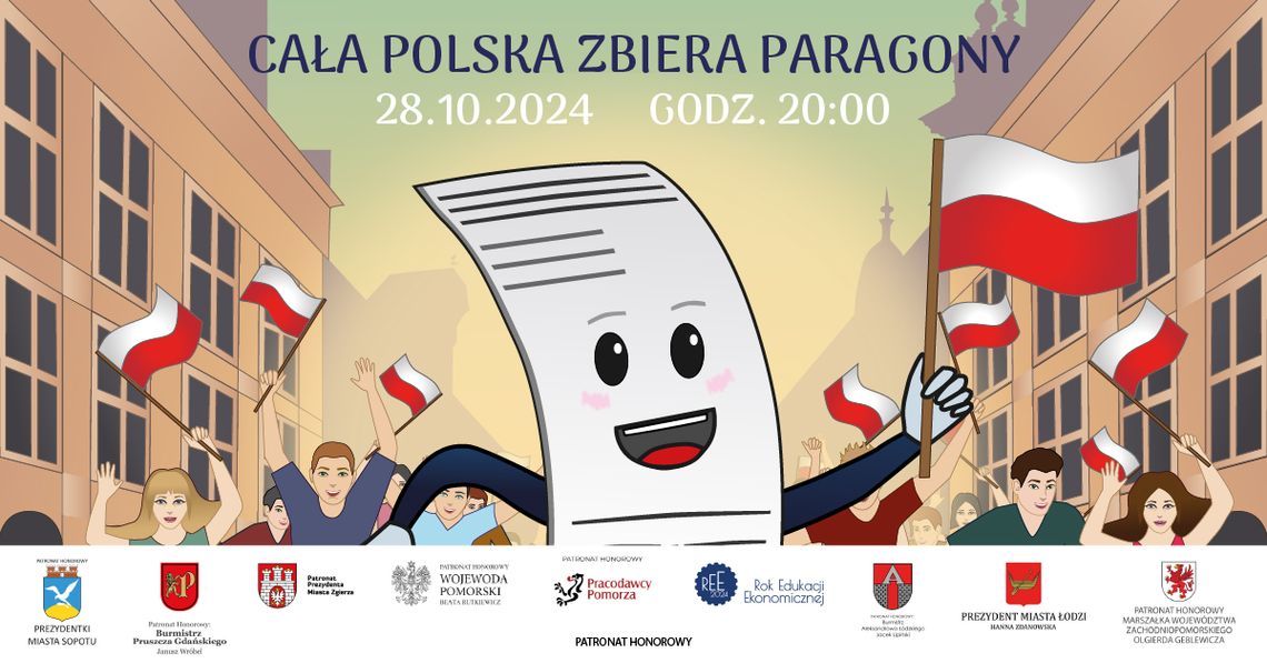 Ogólnopolska Kampania Społeczna - CAŁA POLSKA ZBIERA PARAGONY!