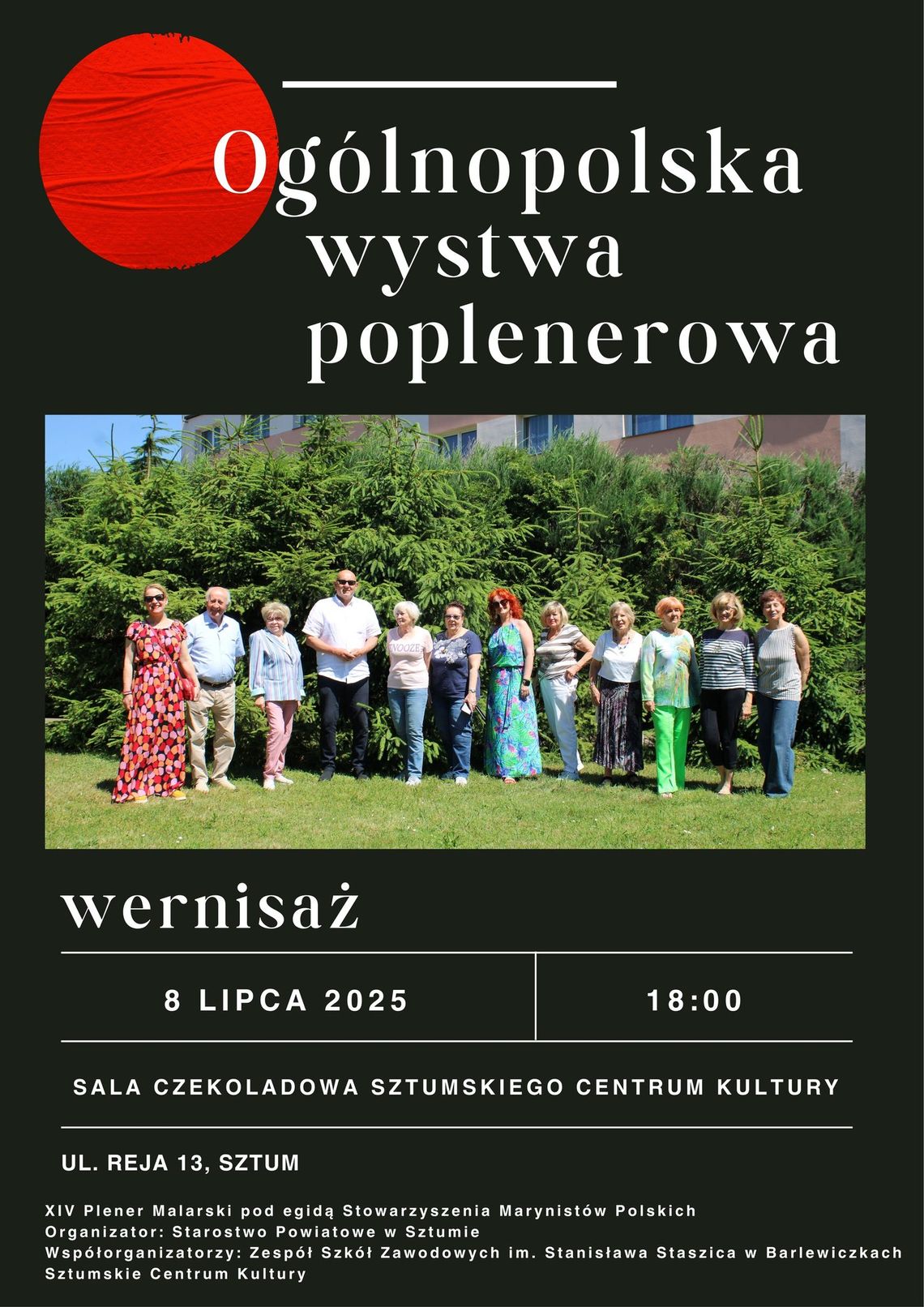 Ogólnopolska wystawa poplenerowa - wernisaż w Sztumie.