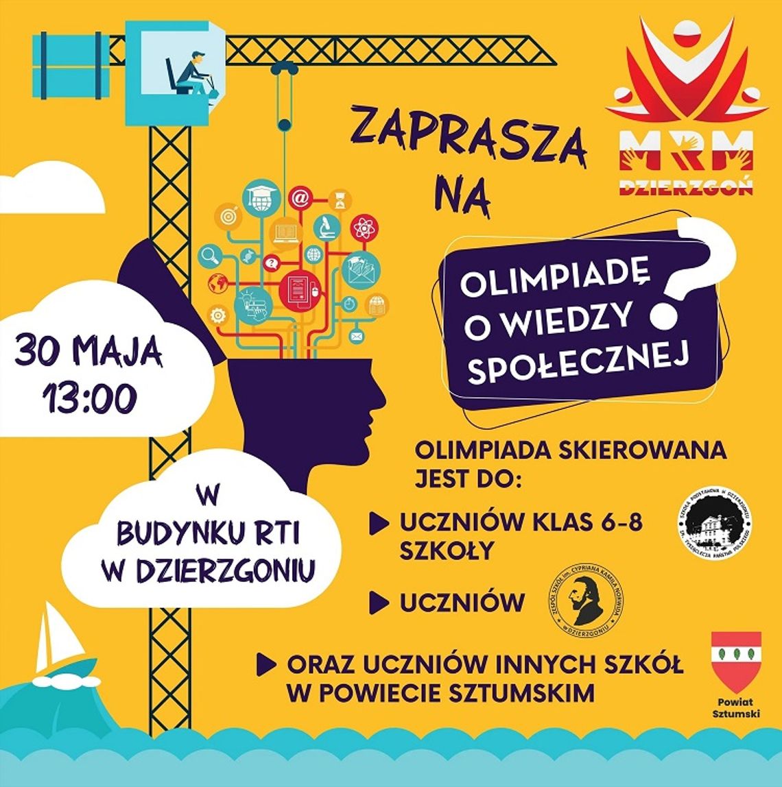 Olimpiada o Wiedzy Społecznej w Dzierzgoniu.