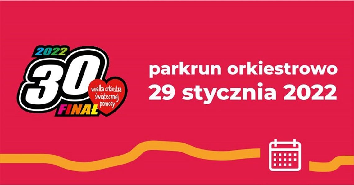 Orkiestrowy parkrun w Malborku.