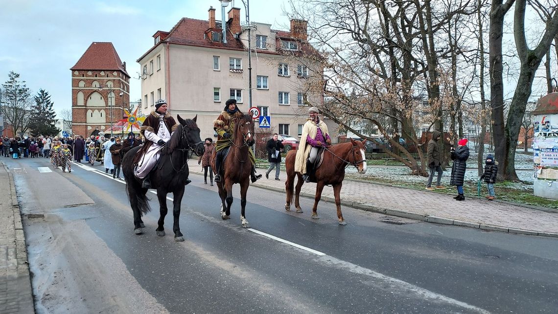Orszak Trzech Króli przeszedł ulicami Malborka