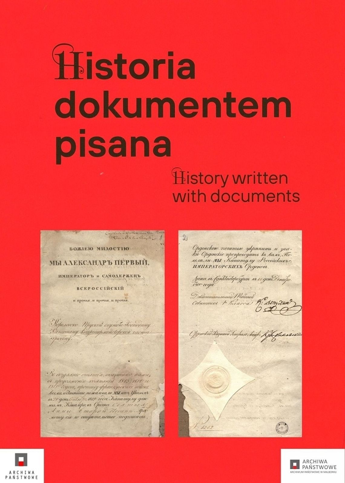 Otwarcie wystawy plenerowej pt. „Historia dokumentem pisana” w Malborku