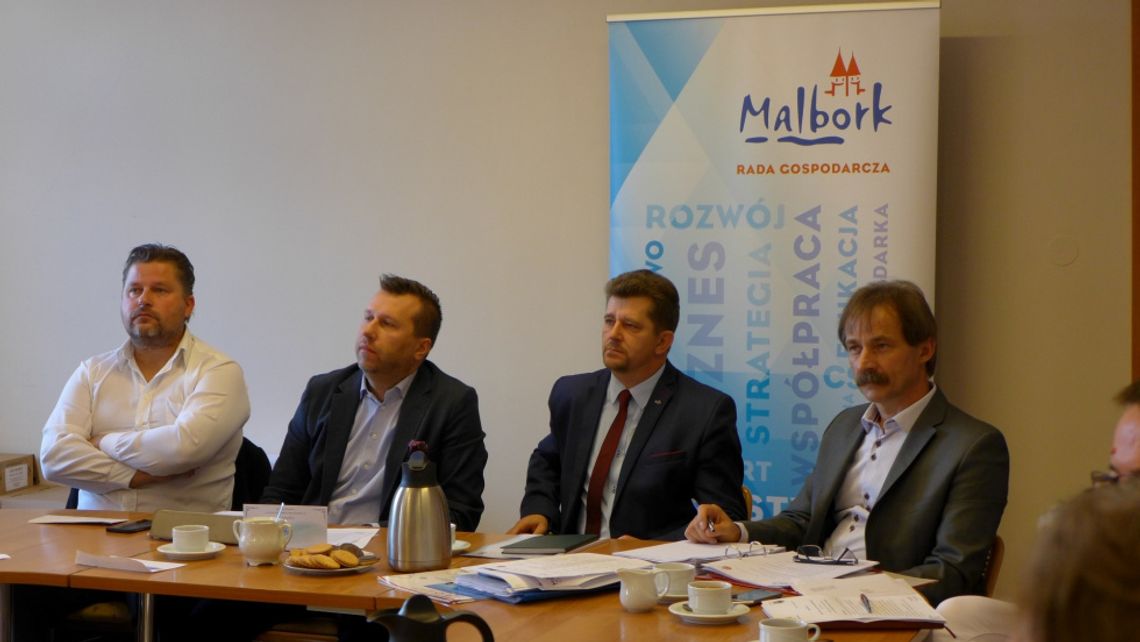 Otwarte spotkanie Rady Gospodarczej przy Burmistrzu Miasta Malborka.