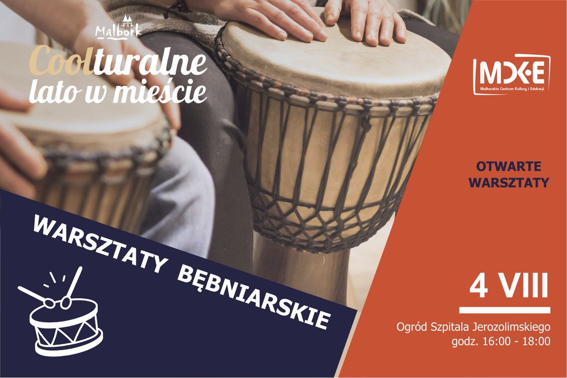Otwarte warsztaty bębniarskie w Szpitalu Jerozolimskim