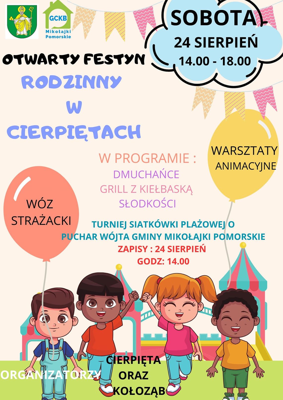 Otwarty Festyn Rodzinny w Cierpiętach