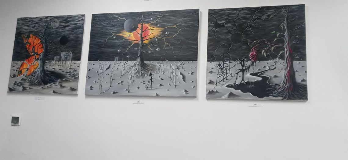 'Paintdemia' - wystawa prac Adama Remlajna w Muzeum Miasta Malborka