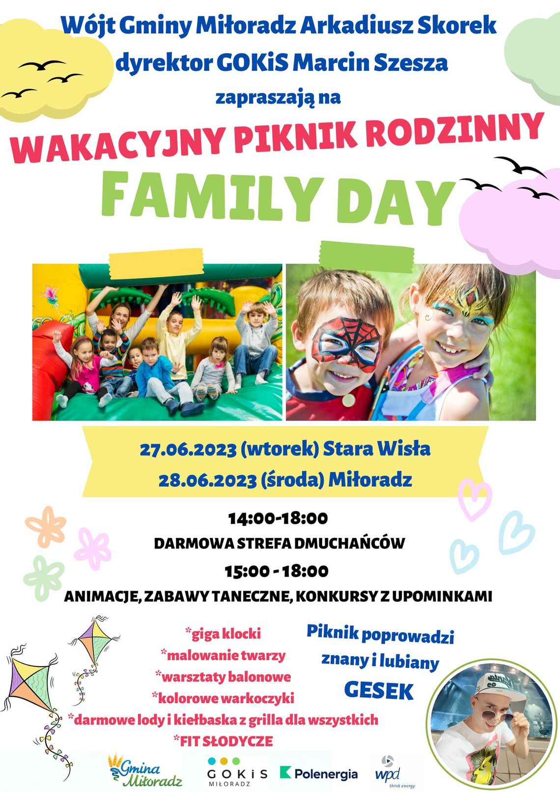 Pikniki Family Day w Starej Wiśle.