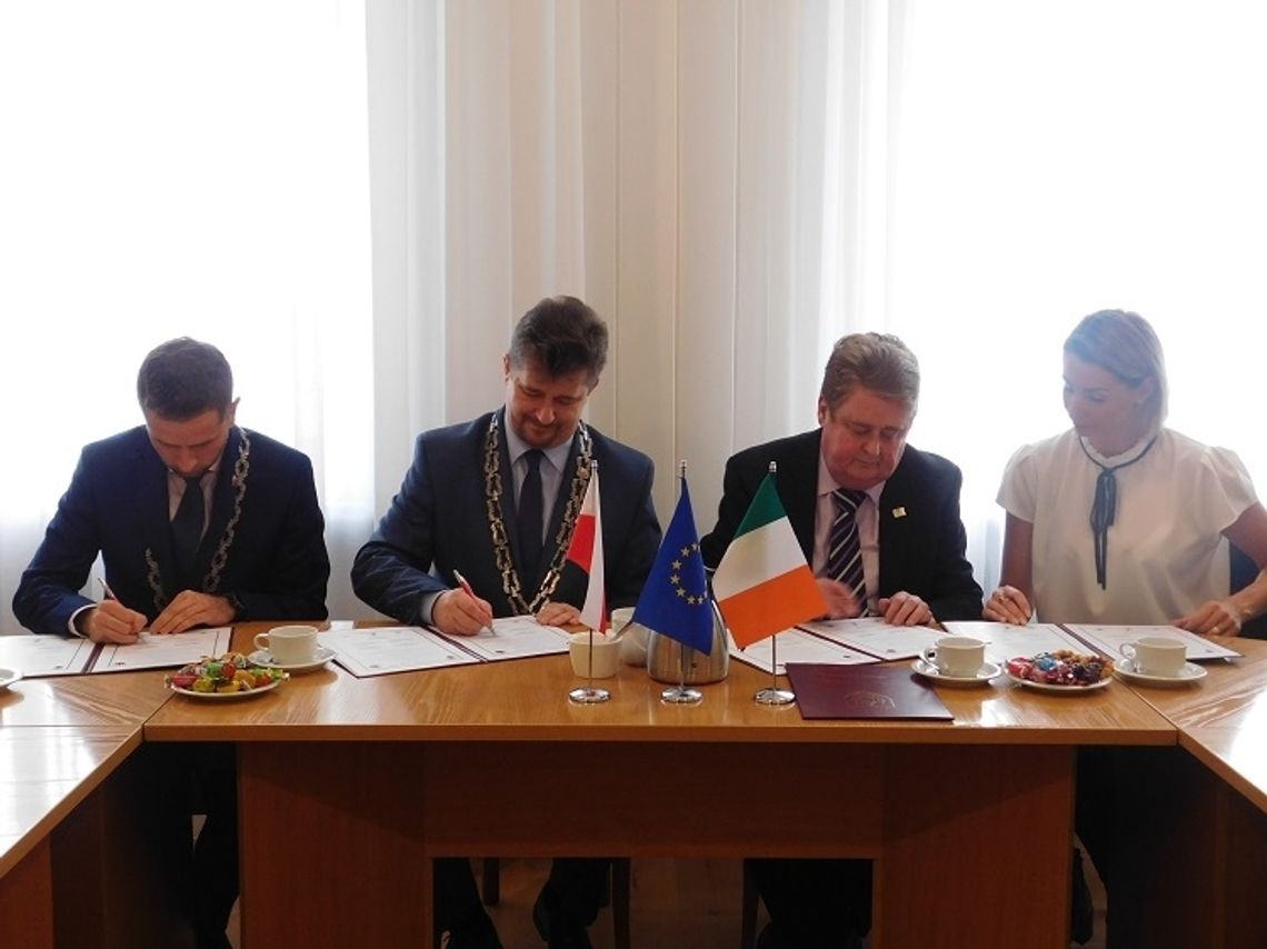 Podpisanie „Karty Przyjaźni” między Malborkiem i Kilkenny 