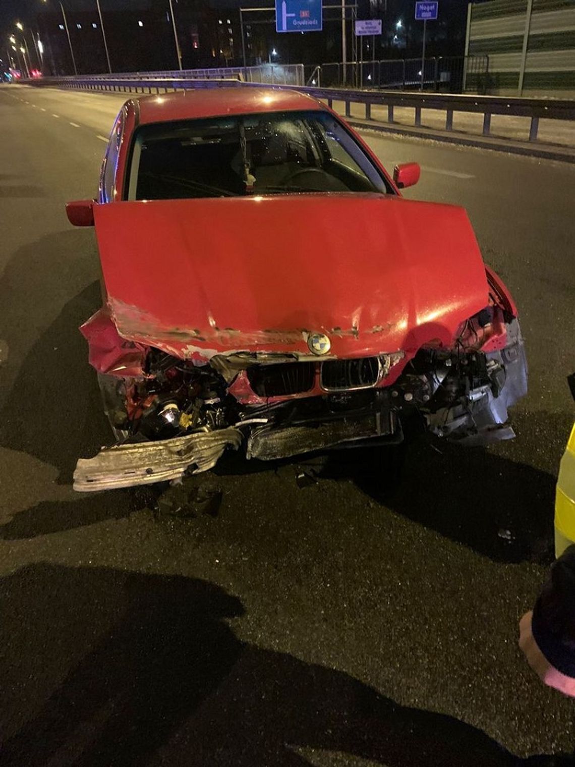 Policjanci pracowali na miejscu dwóch poważnych kolizji.