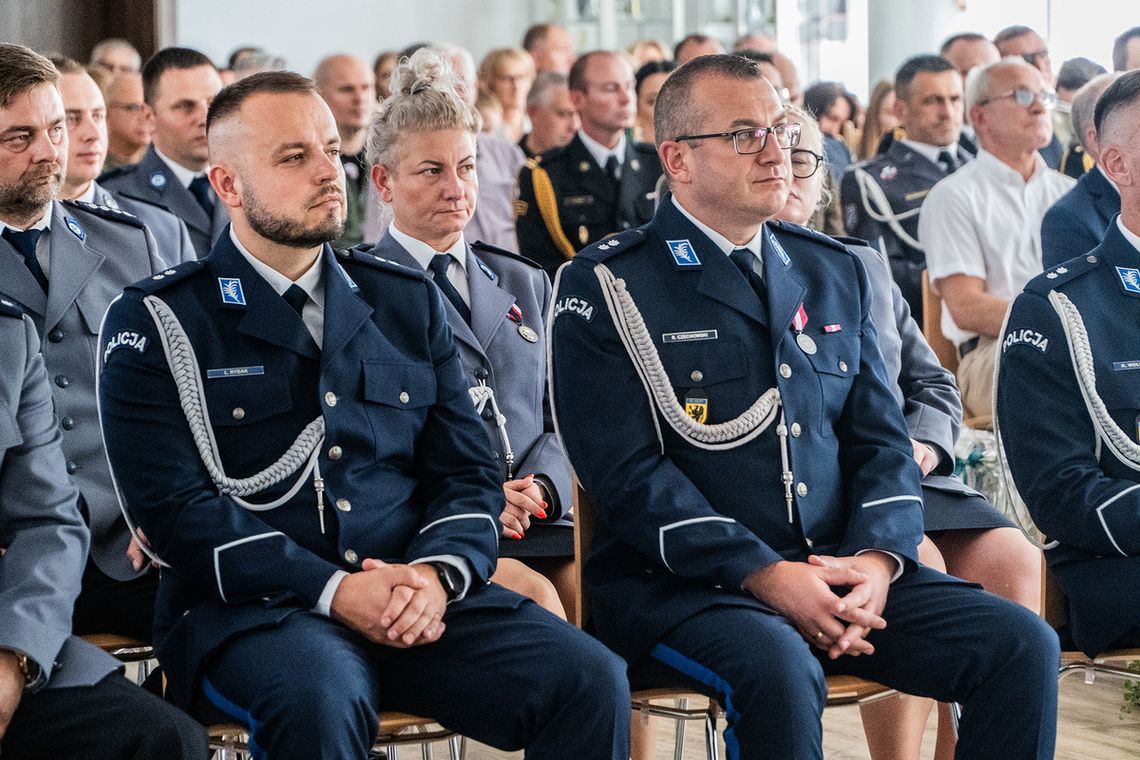 Policjanci Z Nowego Dworu Gdańskiego  i Malborka obchodzili wspólnie Święto Policji