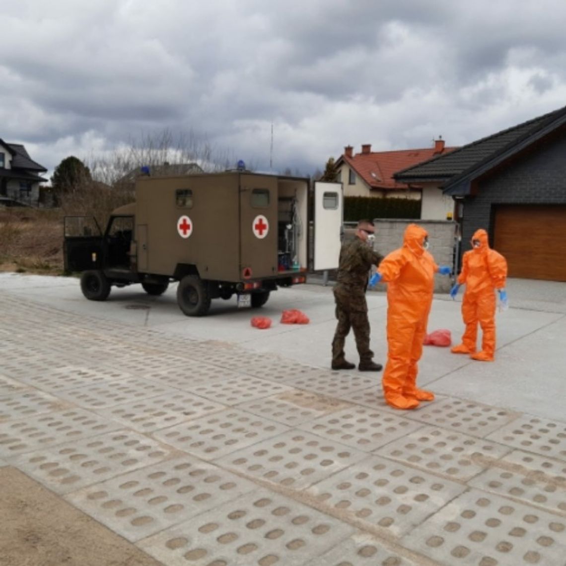 Pomorscy terytorialsi wspierają służby sanitarno-epidemiologiczne