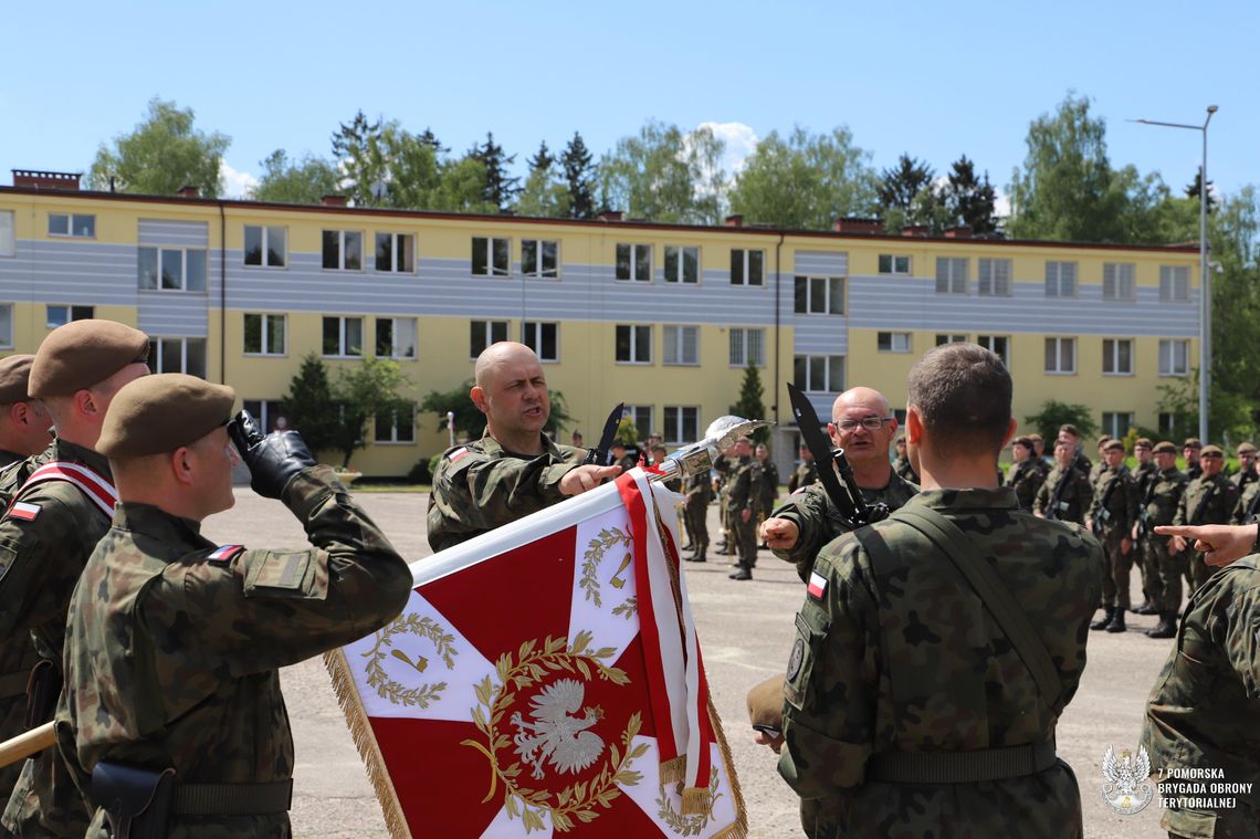 Ponad 100 nowych żołnierzy w szeregach 7. Pomorskiej Brygady Obrony Terytorialnej.
