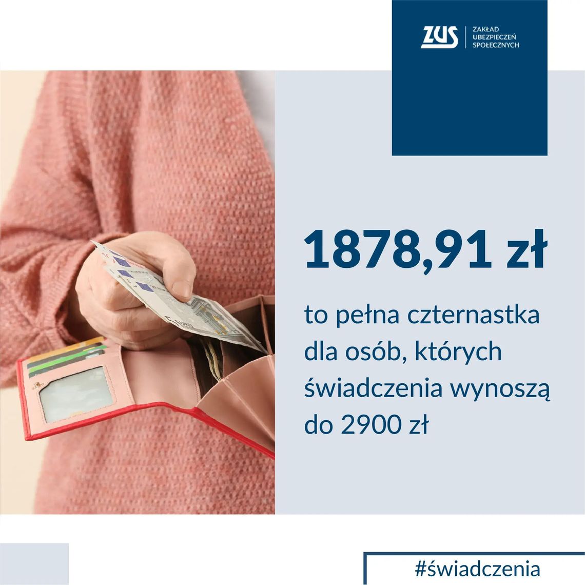 🎧Posłuchaj: „Czternastka” dla emerytów i rencistów. Sprawdź, kiedy otrzymasz pieniądze z ZUS.