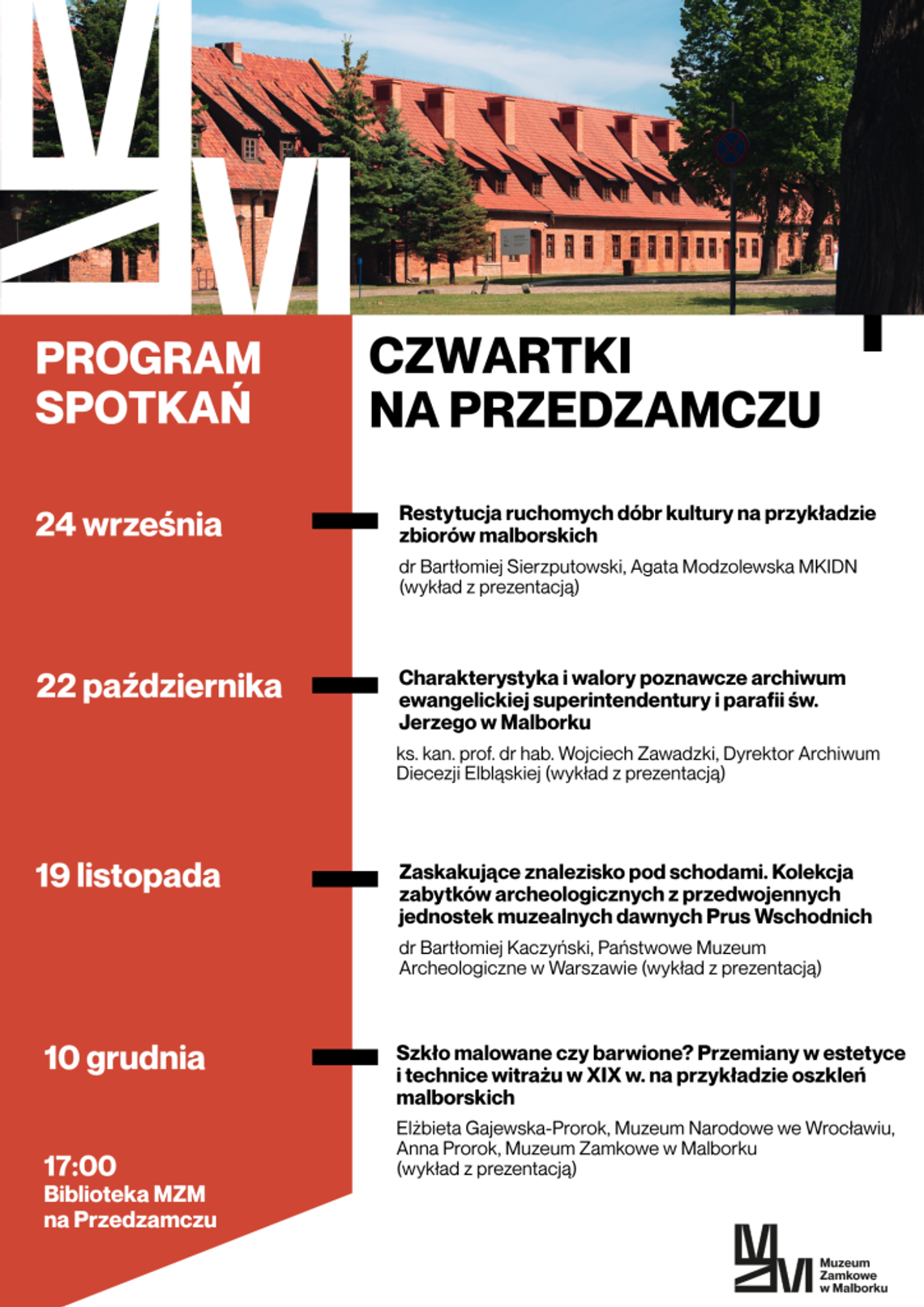 🎧Posłuchaj: Czwartki na Przedzamczu wracają po wakacjach. Muzeum Zamkowe w Malborku zaprasza na wyjątkowe spotkania.