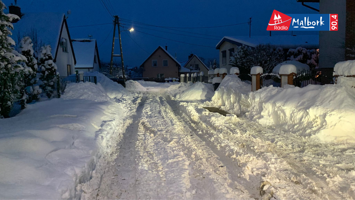 🎧Posłuchaj: Czy Malbork zdał test? Wiceburmistrz wystawia ocenę za walkę ze śniegiem.