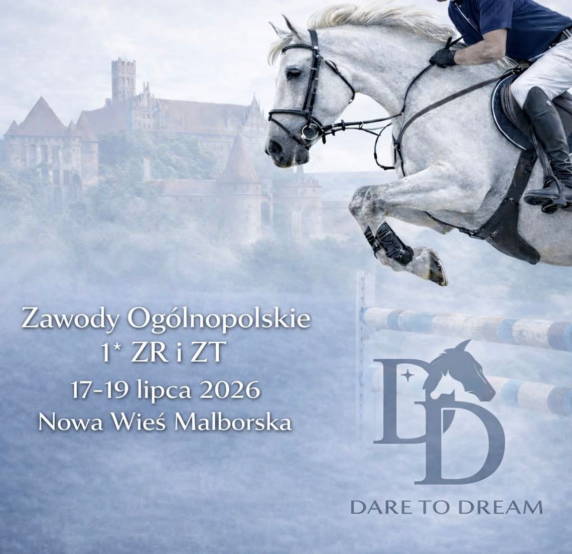 🎧Posłuchaj: Dare to Dream Show Jumping Cup już w ten weekend. Trzy dni jeździeckich emocji w Nowej Wsi Malborskiej.