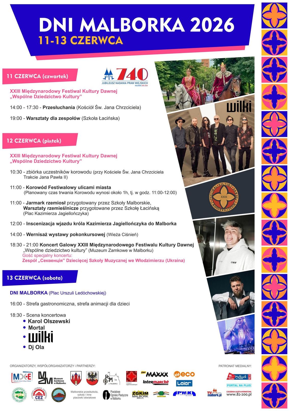 🎧Posłuchaj: Dni Malborka 2026 już w najbliższy weekend! Trzy dni historii, muzyki i zabawy. 🎧Posłuchaj: Dni Malborka 2026 już w najbliższy weekend! Trzy dni historii, muzyki i zabawy.