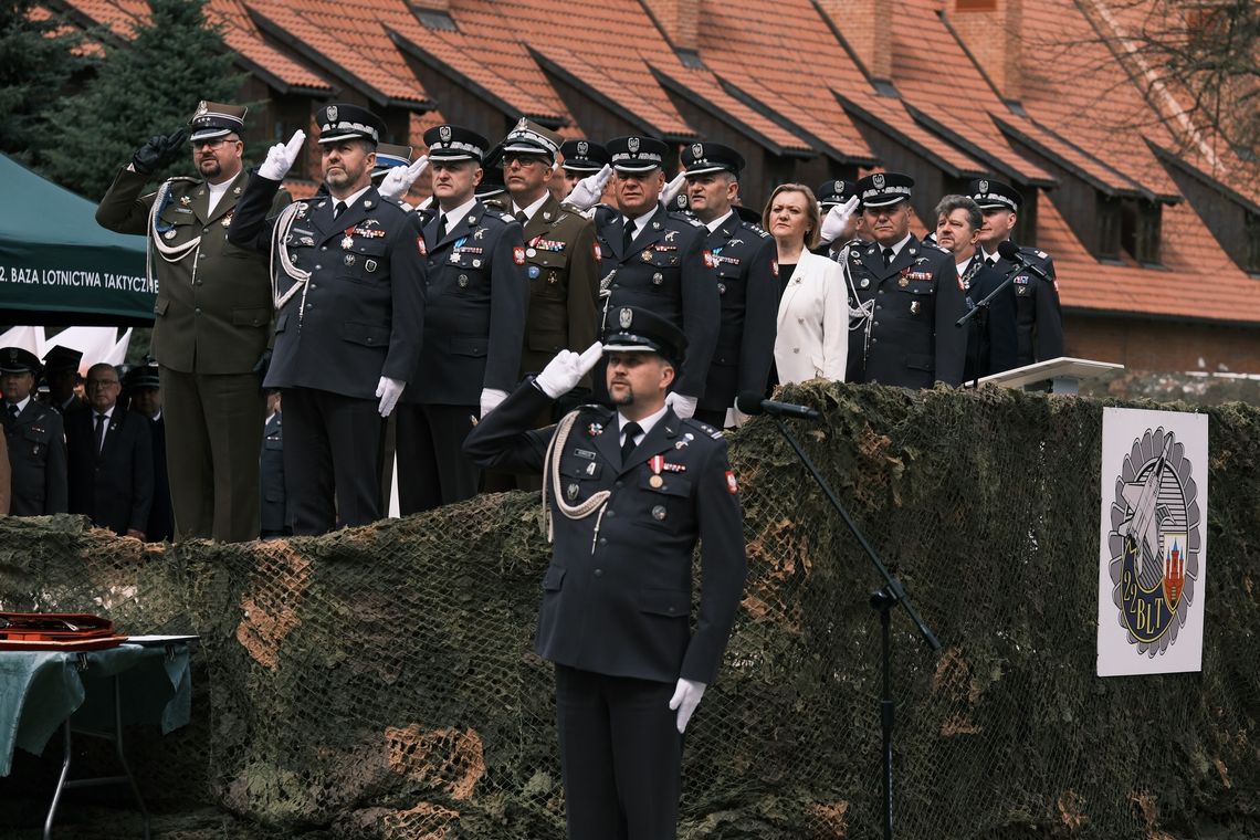 🎧Posłuchaj: Jubileusz 15- lecia 22. Bazy Lotnictwa Taktycznego w Malborku.