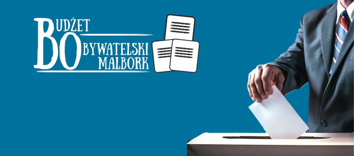 🎧Posłuchaj: Malbork Zdecydował! Zakończyło się głosowanie na Budżet Obywatelski na 2026 rok.