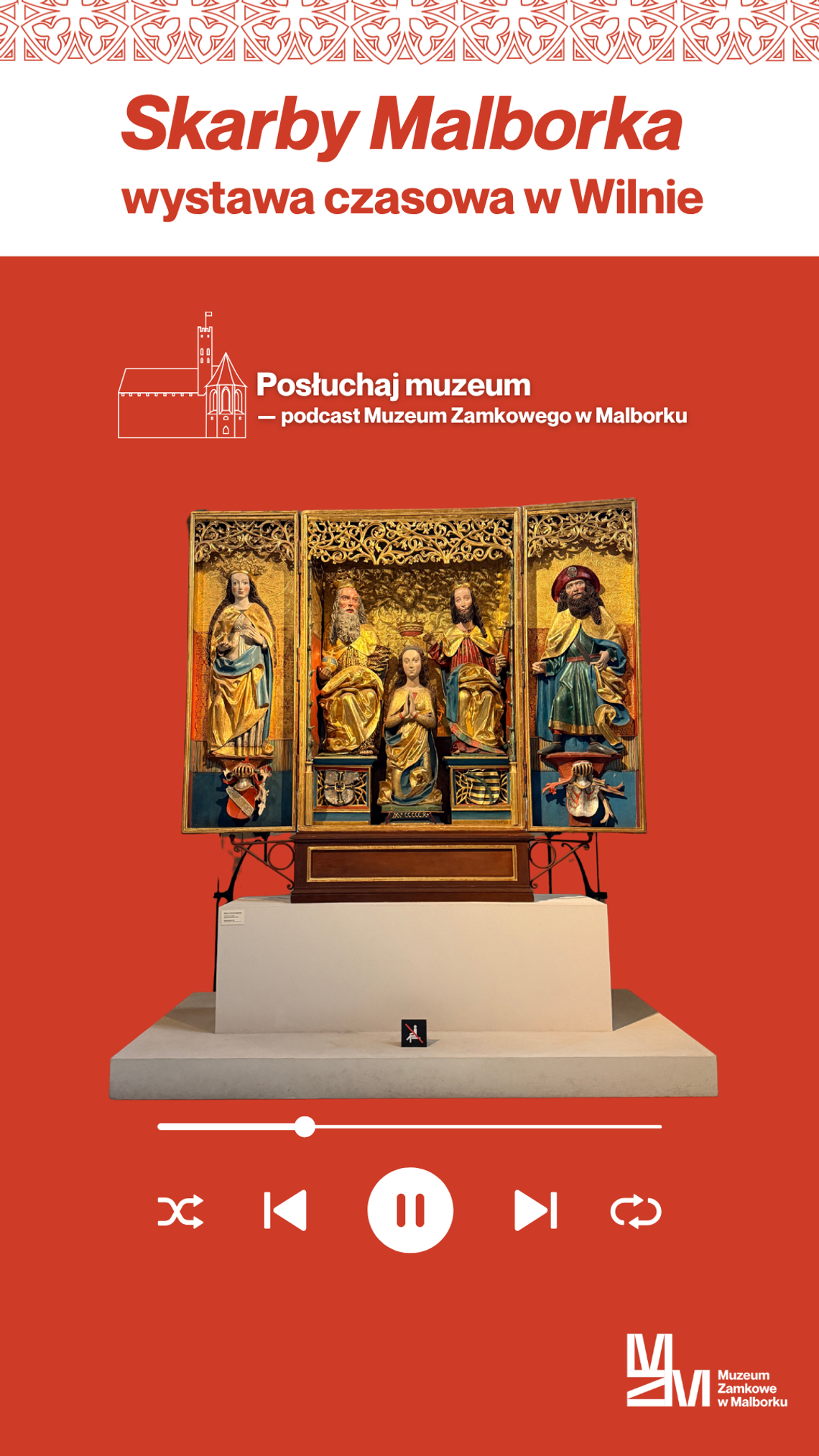 🎧Posłuchaj:  Muzeum Zamkowe w Malborku wraca z 3. sezonem podcastu „Posłuchaj Muzeum”!