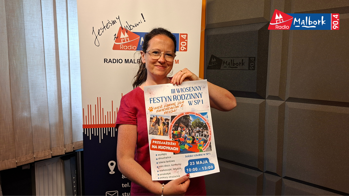 🎧Posłuchaj: Nadchodzi III Wiosenny Festyn Rodzinny w malborskiej „Jedynce”.
