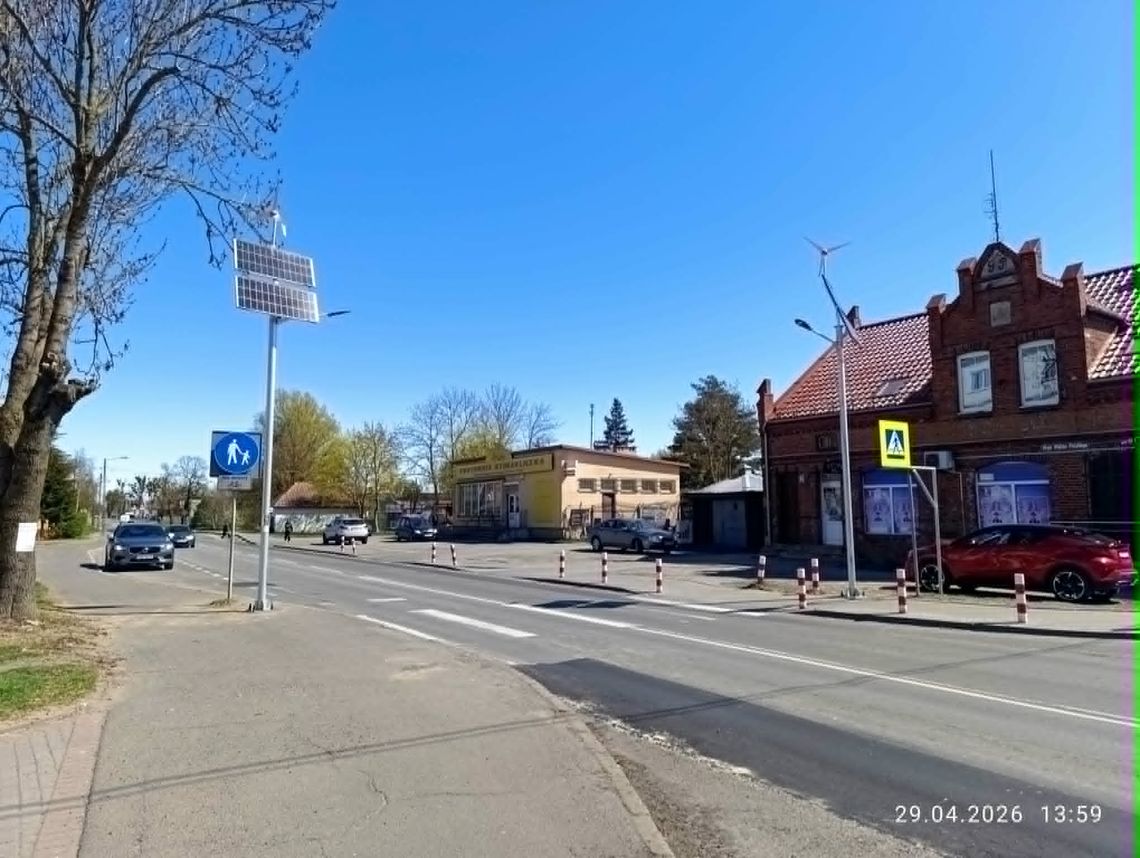 🎧Posłuchaj: Niebezpieczne przejście na DK 22 w Malborku. Będzie poprawa oświetlenia.