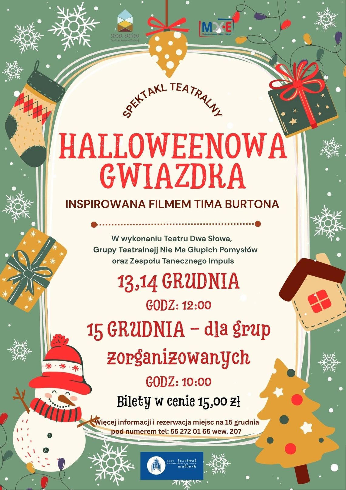 🎧Posłuchaj: Ostatni Dzwonek! Szkoła Łacińska wprowadza dodatkowe bilety na "Halloweenową Gwiazdkę"!