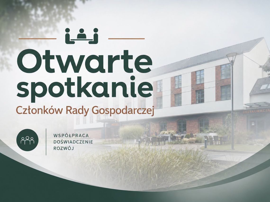 🎧Posłuchaj: Otwarte spotkanie Rady Gospodarczej w Malborku. Przedsiębiorcy porozmawiają o ulgach podatkowych i funduszach na rozwój.