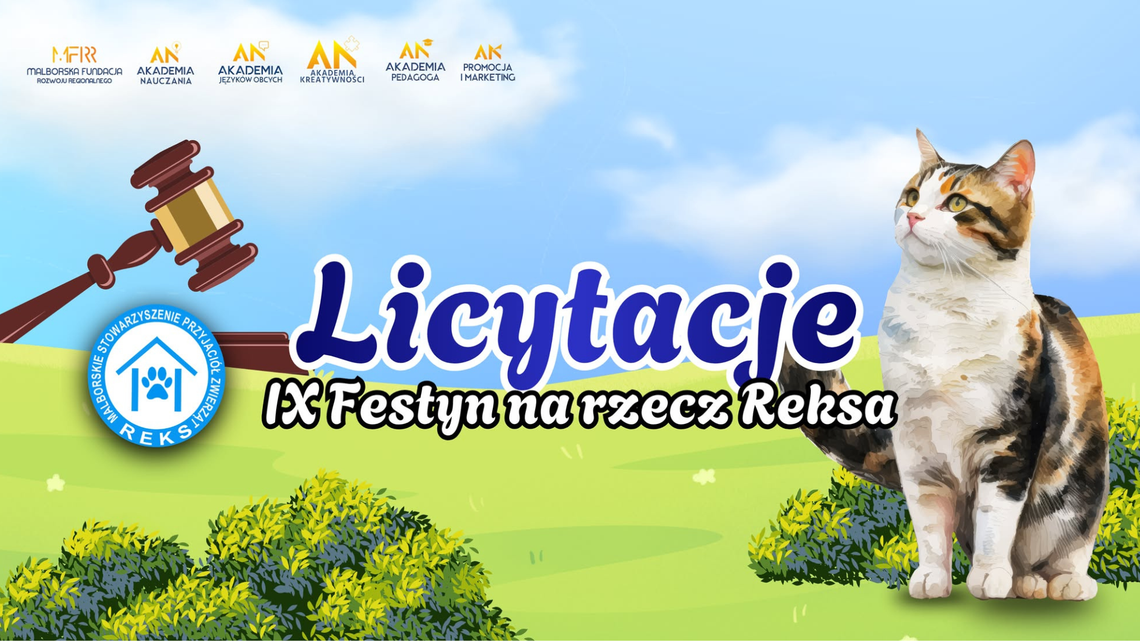 🎧Posłuchaj: Ponad 110 licytacji dla Reksa. Ruszyły aukcje przed dziewiątym festynem charytatywnym.