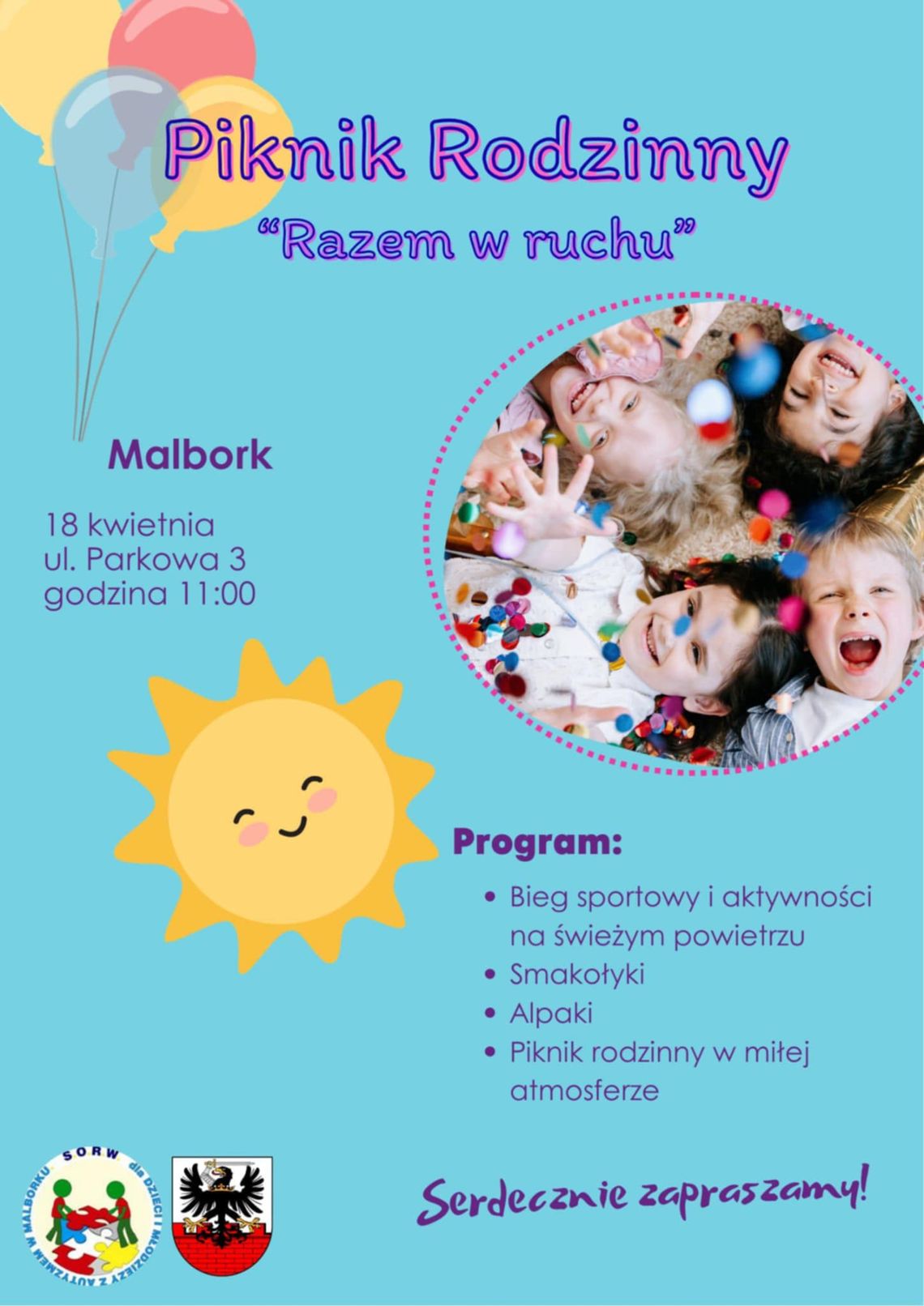 🎧Posłuchaj: Razem w ruchu dla autyzmu – rodzinny piknik już w kwietniu.