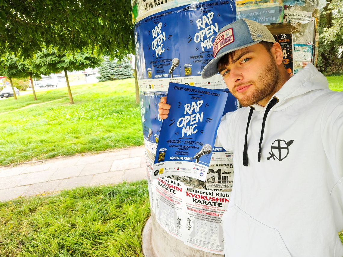 🎧Posłuchaj: STREET VIBES FEST „RAP OPEN MIC”. Zgłoszenia do 26 września! 🎧Posłuchaj: STREET VIBES FEST „RAP OPEN MIC”. Zgłoszenia do 26 września!