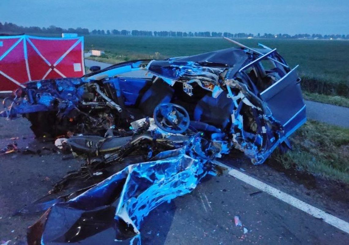 🎧Posłuchaj: Tragiczny wypadek pod Malborkiem. Młody mężczyzna zginął na miejscu.