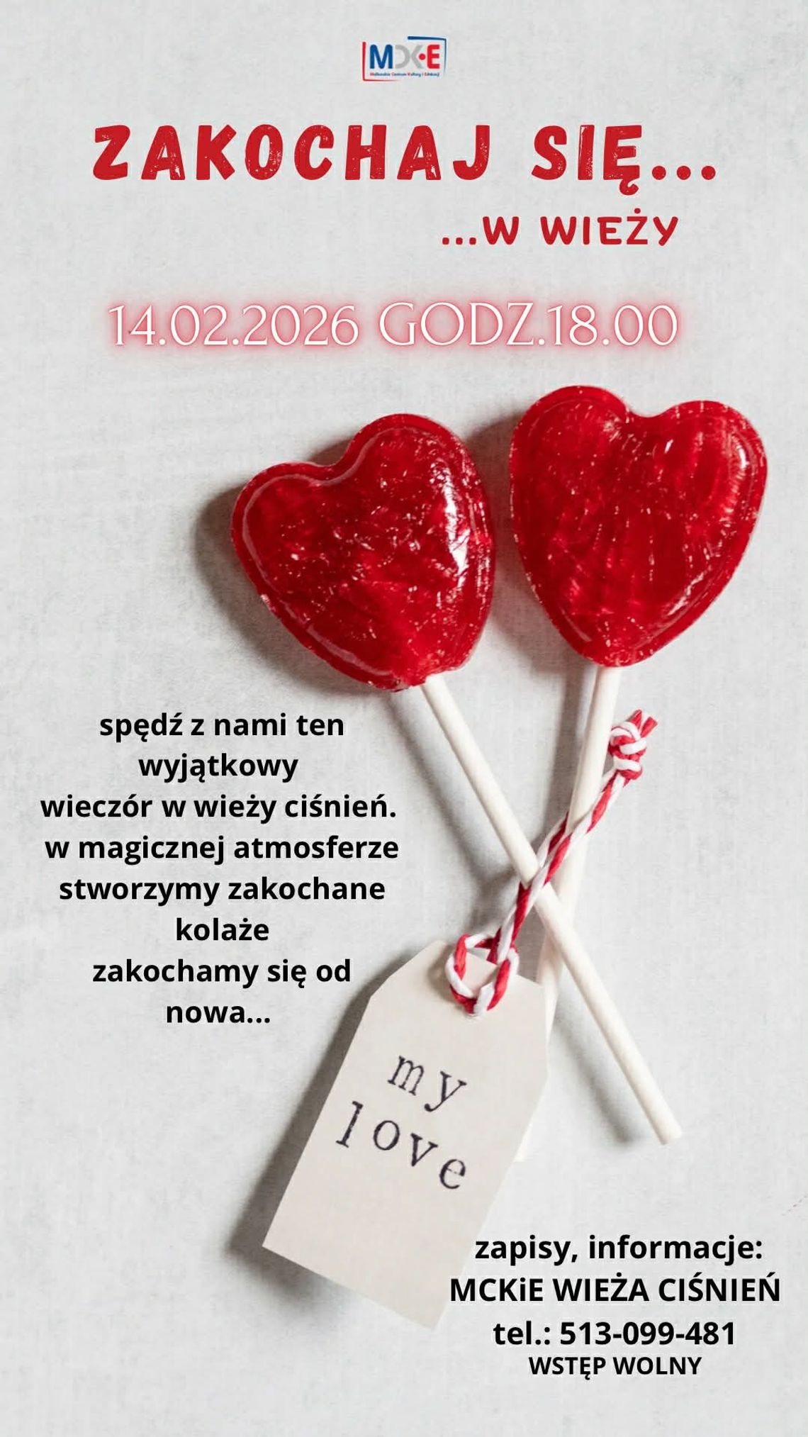 🎧Posłuchaj: Walentynki z duszą – Stwórz miłosny kolaż w Wieży Ciśnień!