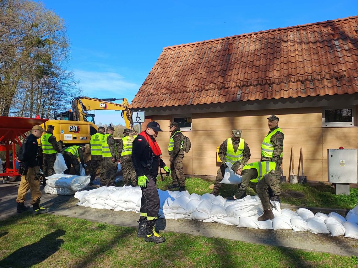 🎧Posłuchaj: Wojewódzkie ćwiczenia przeciwpowodziowe w powiecie malborskim.