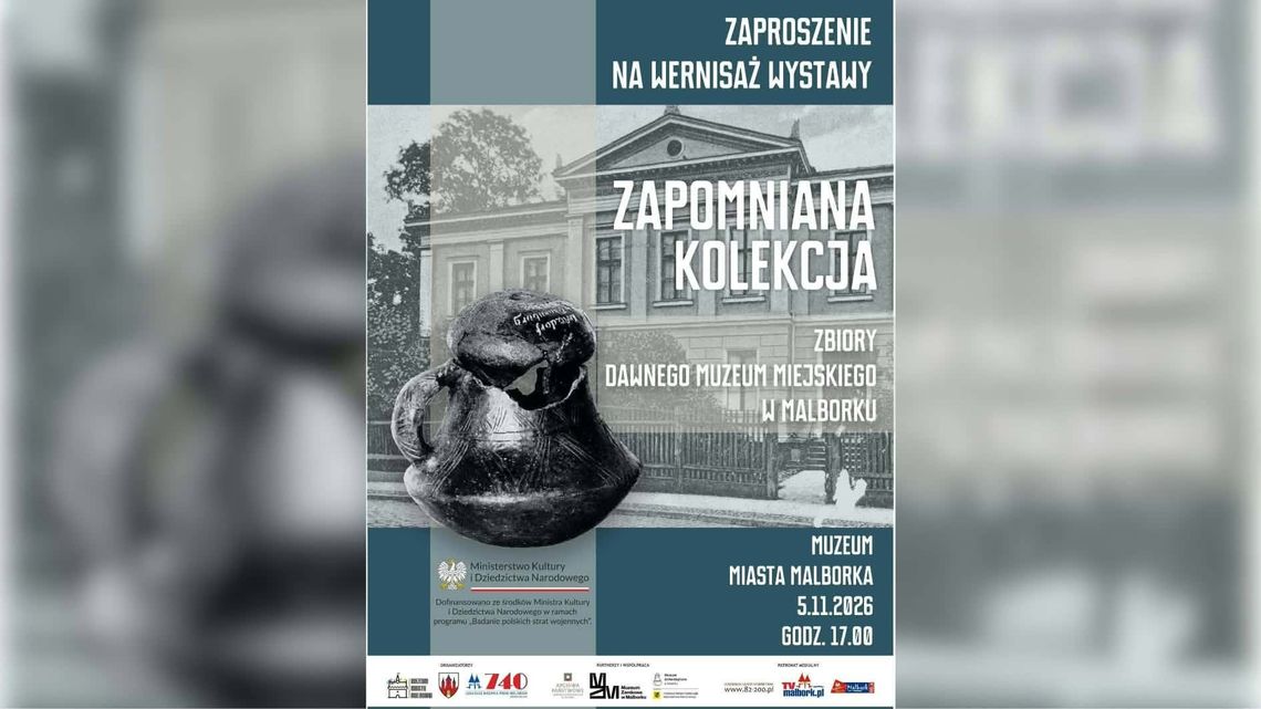 🎧Posłuchaj: „Zapomniana Kolekcja” zostanie zaprezentowana na wystawie w Muzeum Miasta Malborka.
