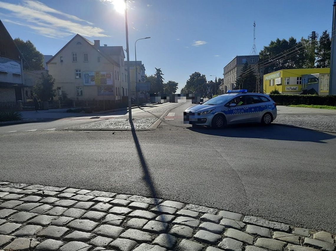 Potrącenie pieszej w Sztumie