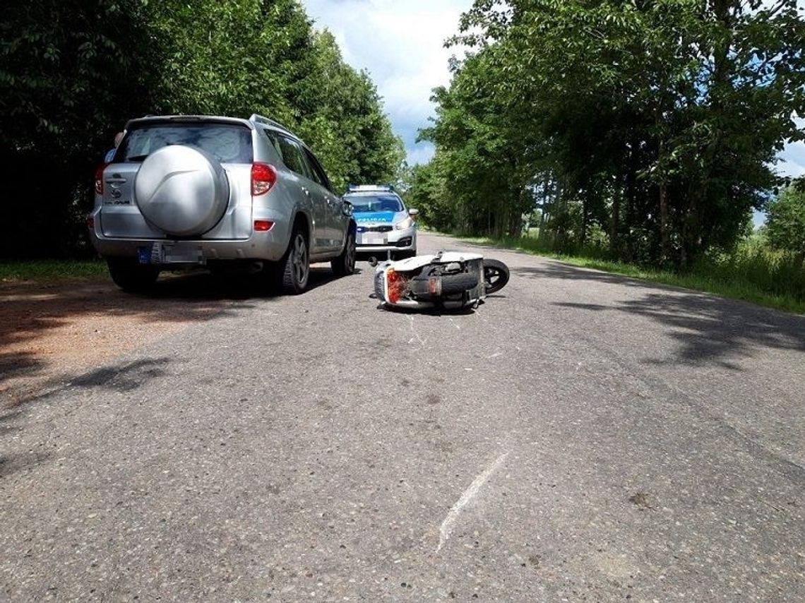 Powiat nowodworski. 72 zdarzenia drogowe, 4 wypadki w pierwszej połowie wakacji. Policja przypomina - najważniejsze jest bezpieczeństwo.