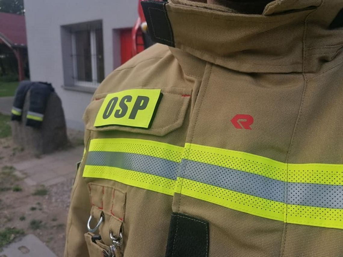 Powiat sztumski: Nowa odzież specjalna dla OSP Postolin - w planach jest zakup kolejnej
