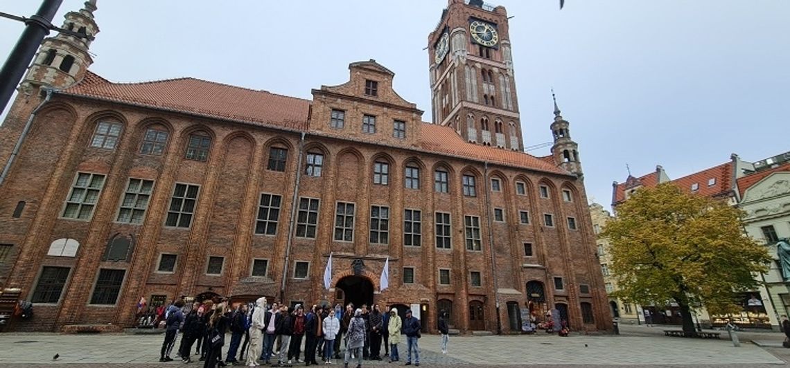 "Poznaj Polskę". Uczniowie malborskiego Technikum nr 3 w Toruniu.