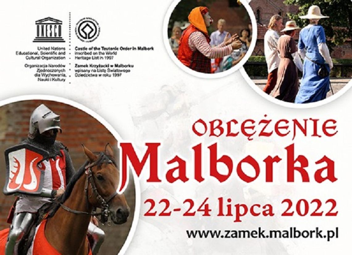 Poznaj program szczegółowy tegorocznego Oblężenia Malborka.