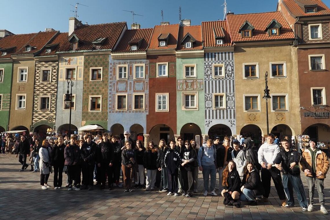 Poznańskie  „Podróże z klasą” uczniów Technikum nr 3 w Malborku.