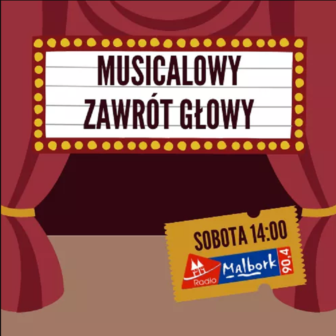 Premiera w Radio Malbork! "Musicalowy Zawrót Głowy"