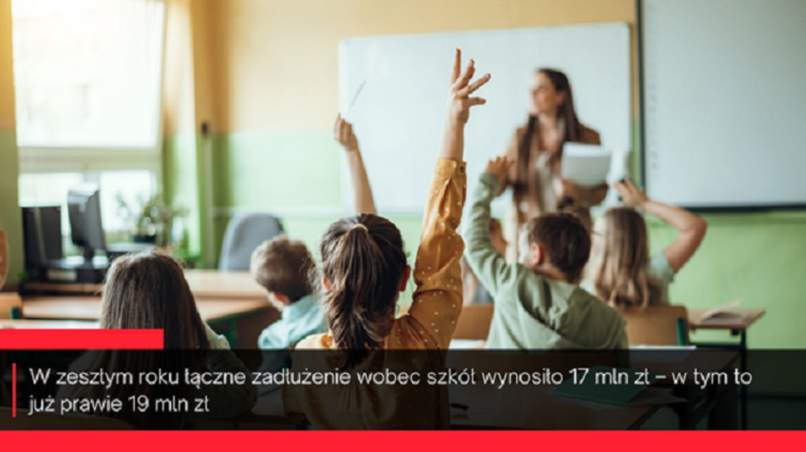 Przybywa długów i dłużników w systemie oświaty