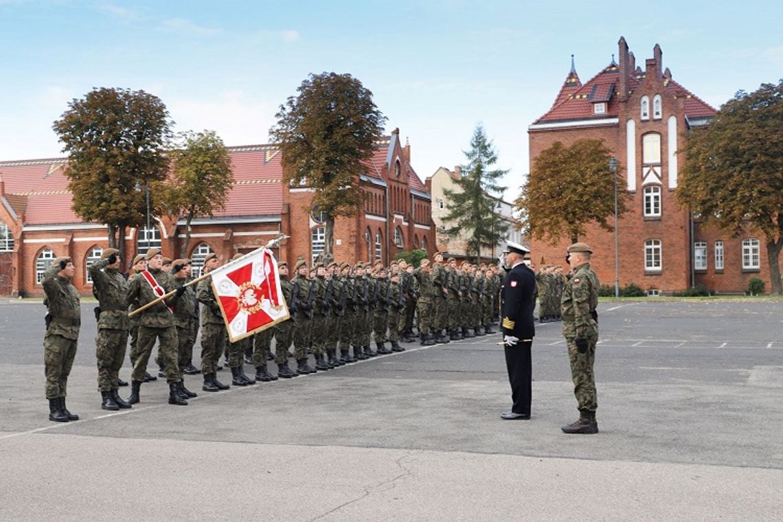 Przysięga pomorskich terytorialsów w Kwidzynie.