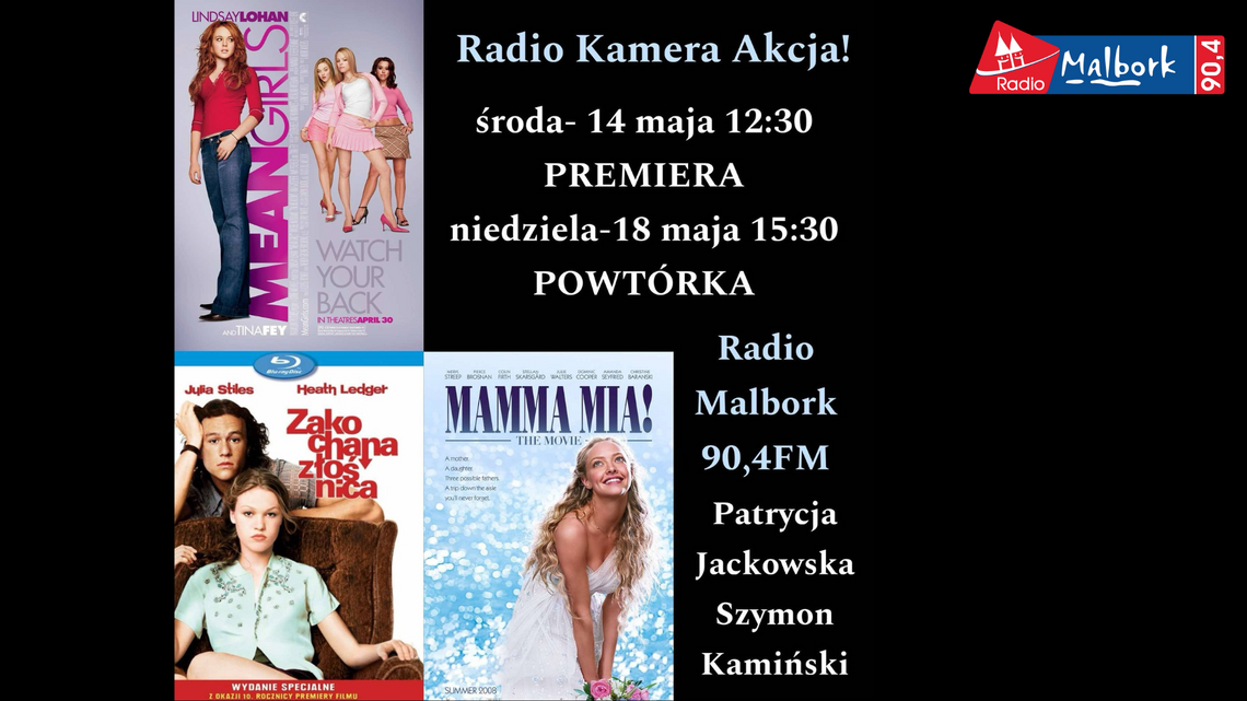 🎧Radio Kamera Akcja poleca: Filmowa trójka idealna dla kobiet i nastolatek!