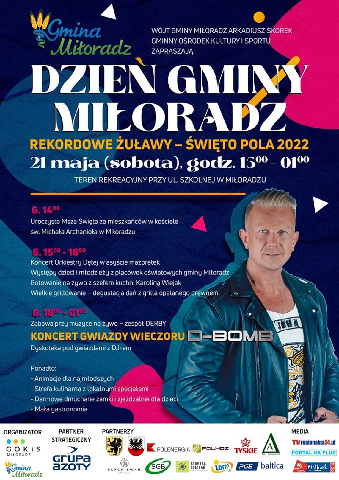 "Rekordowe Żuławy - Święto Pola", czyli Dzień Gminy Miłoradz.