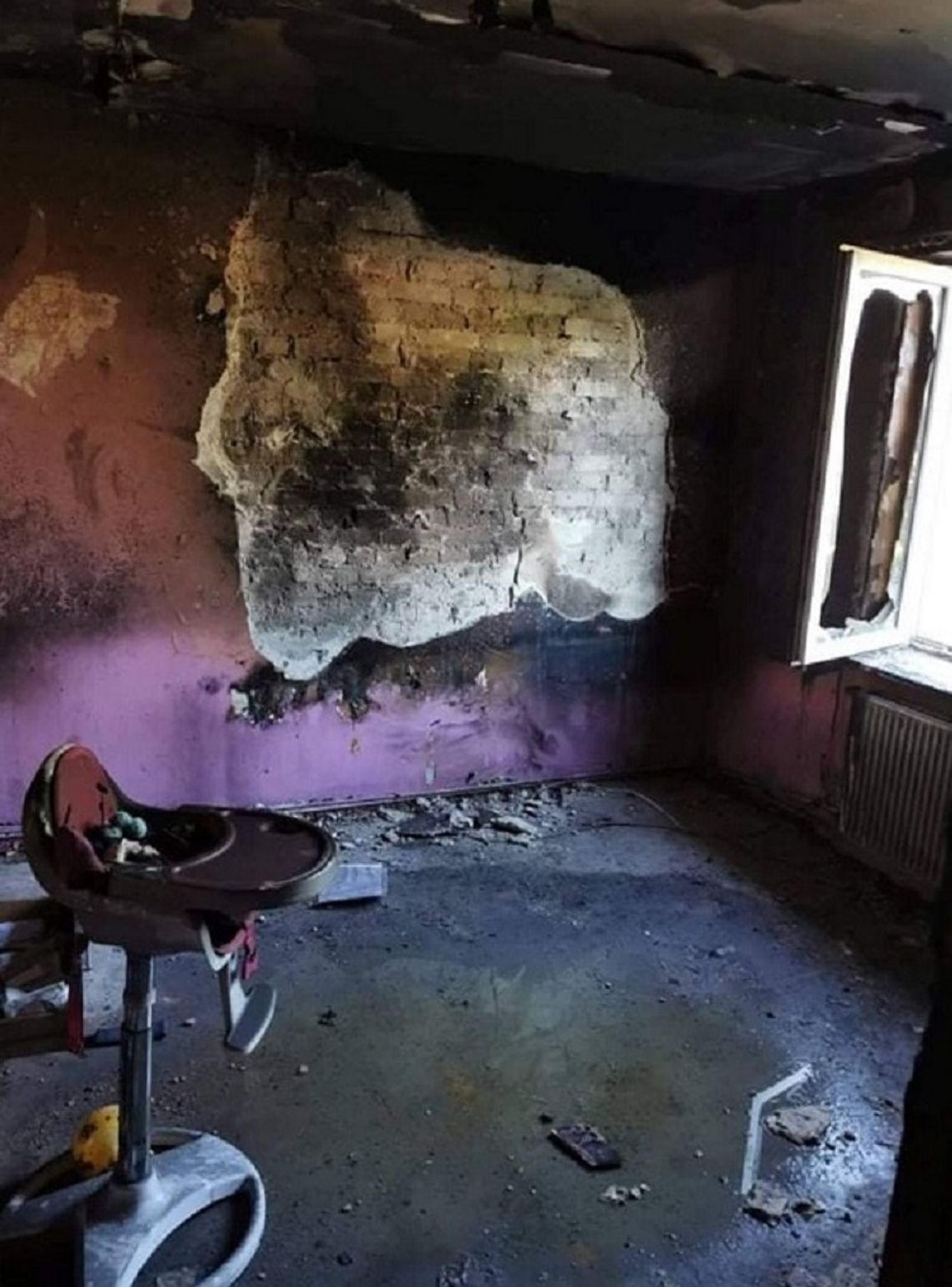 Rodzina z Lasowic Wielkich apeluje o wsparcie w odbudowie spalonego mieszkania