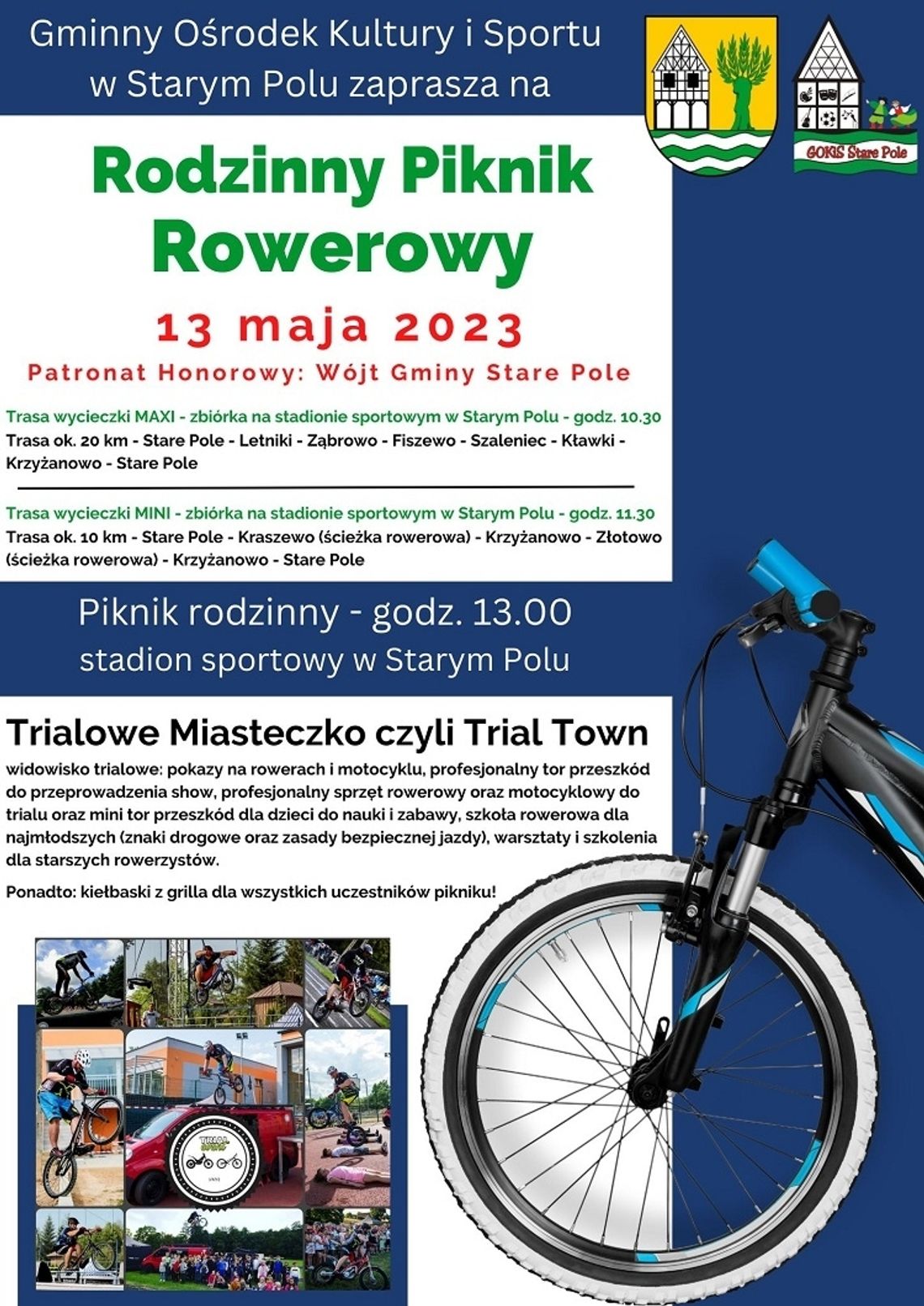 Rodzinny Piknik Rowerowy w Starym Polu.