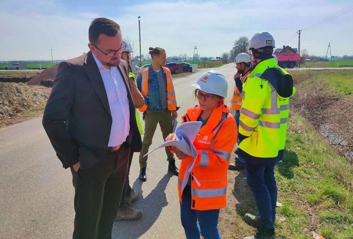 Rozpoczął się kolejny etap przebudowy drogi krajowej nr 22 na terenie gminy Miłoradz. 