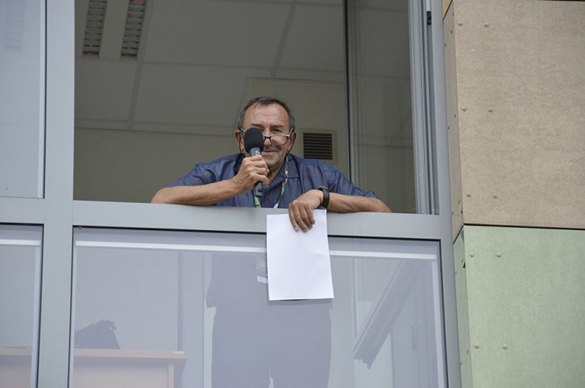 Ryszard Mazerski, prezes Lekkoatletycznego Klubu Sportowego Zantyr Sztum gościem Malborskiego Okna Dialogowego